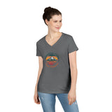 Southwest V-Neck T-Shirt - New Mexico Land of Enchantment Tee, Travel Shirt