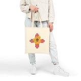 New Mexico Zia Sunflower Tote Bag