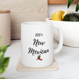 New Mexico Coffee Mug/Red Chile/Green Chile Coffee Mug - 100% New Mexican Coffee Mug