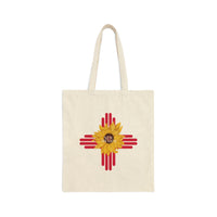 New Mexico Zia Sunflower Tote Bag