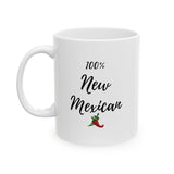 New Mexico Coffee Mug/Red Chile/Green Chile Coffee Mug - 100% New Mexican Coffee Mug