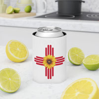 New Mexico Sunflower Zia Can Cooler