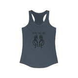 Women's Racerback Tank - New Mexico Kokopelli Design