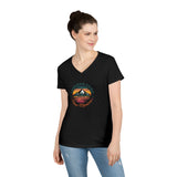 Southwest V-Neck T-Shirt - New Mexico Land of Enchantment Tee, Travel Shirt
